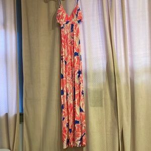 Lilly Pulitzer cutout maxi dress